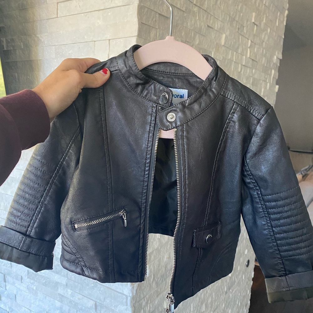 Mayoral leather jacket